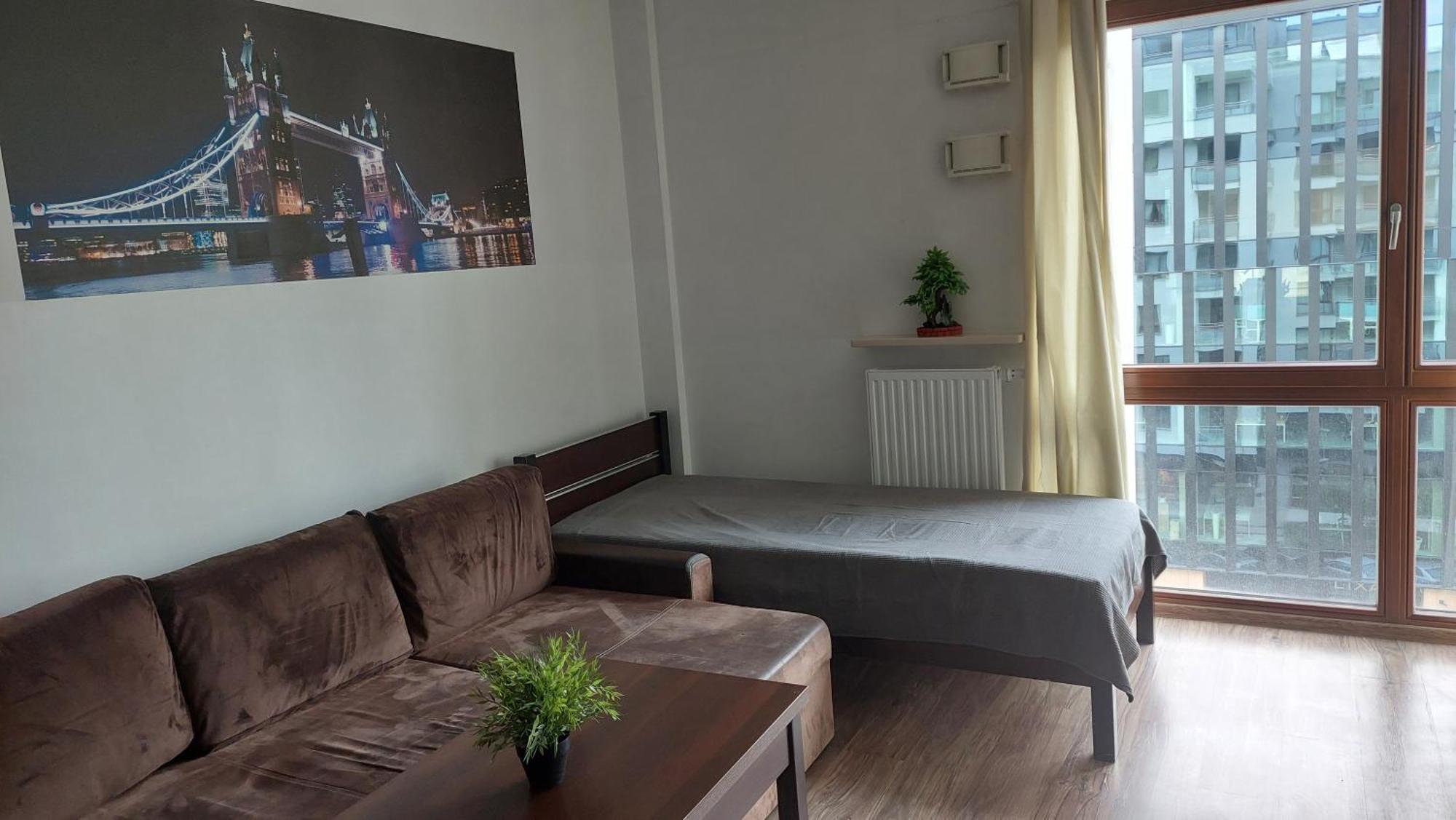 Apartament Centrum Gieldowa Warszawa Exteriör bild