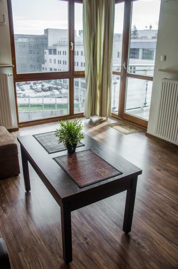 Apartament Centrum Gieldowa Warszawa Exteriör bild